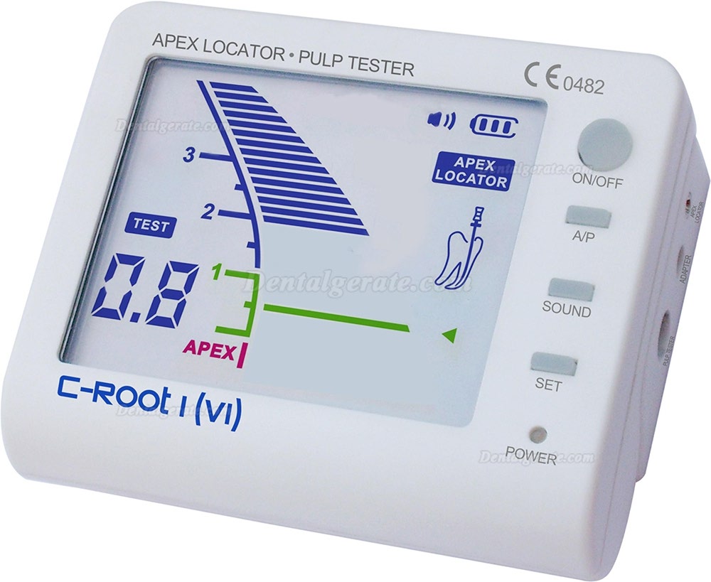 YUSENDENT&reg; Wurzelkanal-Apex-Lokalisierer und Zellstofftester C-ROOT I (VI)
